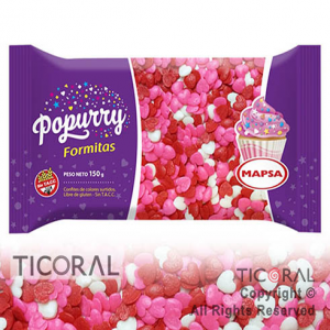 FORMITAS PARA CUPCAKES CORAZON 1 X 150GRS MAPSA